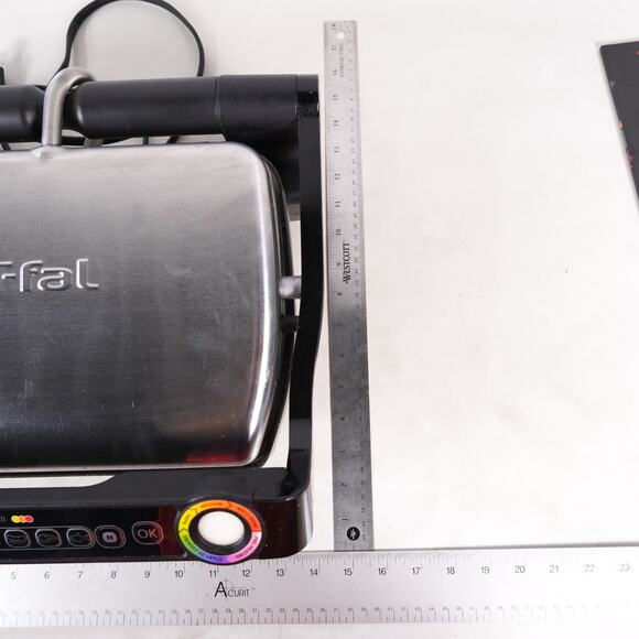 T-Fal OptiGrill 8351s1 Automatic Sensor Indoor Meat Grill Cooker Cooktop Cooking - Picture 15 of 16